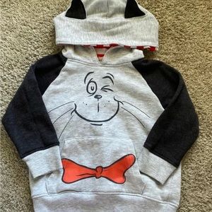 Dr. Seuss Cat in the Hat Hoodie 2T